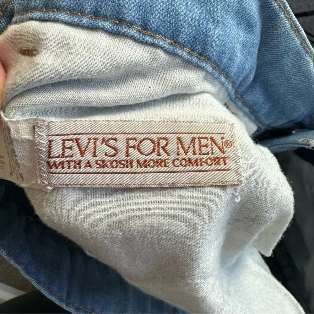Levi's Vintage 1970's Orange Tab Denim Jeans‎ 33x32